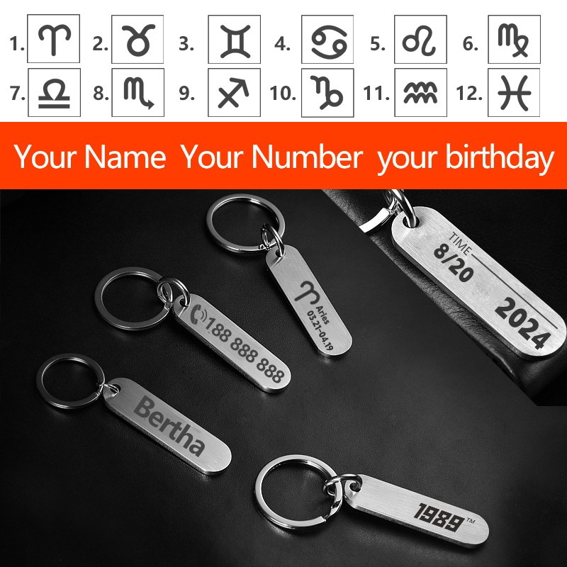 พวงกุญแจที่กําหนดเองพร้อมตัวอั - Initial Ring Custom บทวิจารณ์และราคา