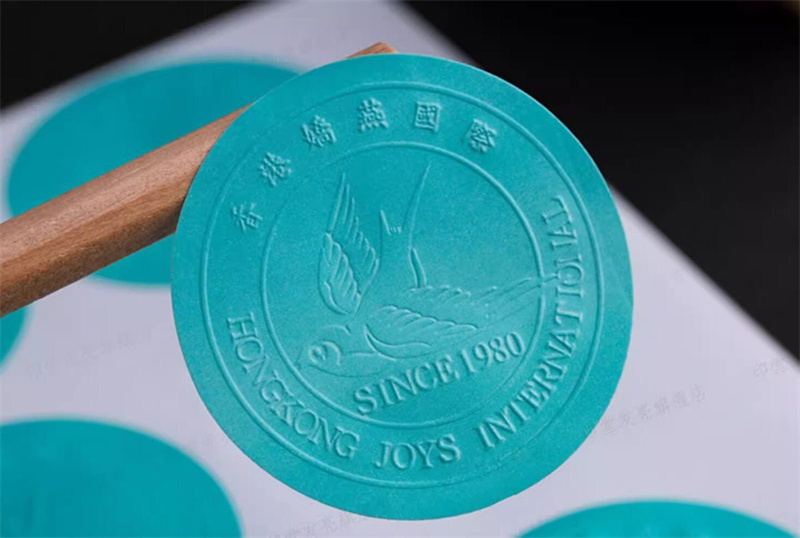 สติกเกอร์ติดด้วยกาวแบบนูนลาย 3 - Personalised Candle Label บทวิจารณ์และราคา