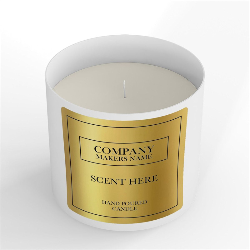 สติกเกอร์ติดด้วยกาวแบบนูนลาย 3 - Personalised Candle Label บทวิจารณ์และราคา