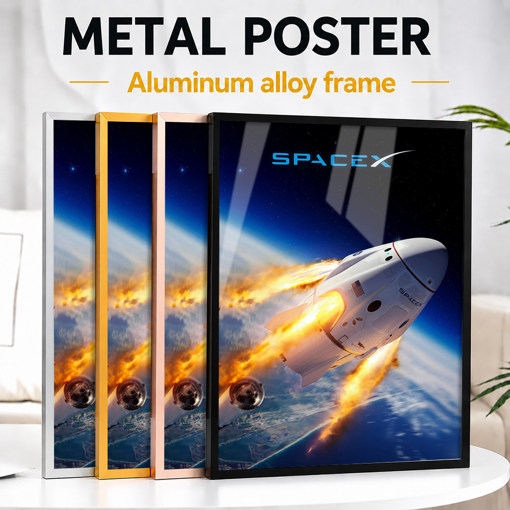 โปสเตอร์โลหะอลูมิเนียมกรอบรูปแ - Custom Map Poster บทวิจารณ์และราคา