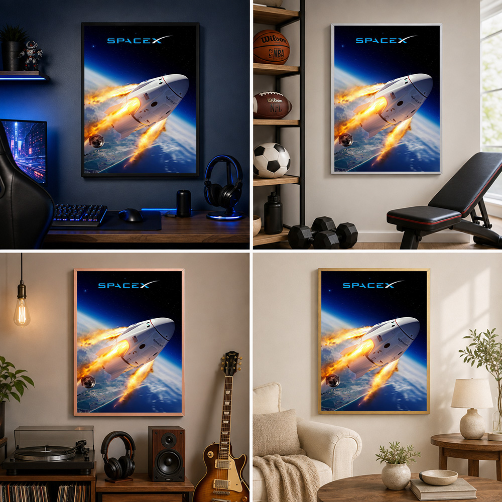 โปสเตอร์โลหะอลูมิเนียมกรอบรูปแ - Custom Map Poster บทวิจารณ์และราคา